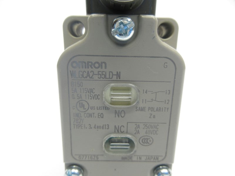 OMRON WLGCA2-55LD-N 250VAC 5A NSNP