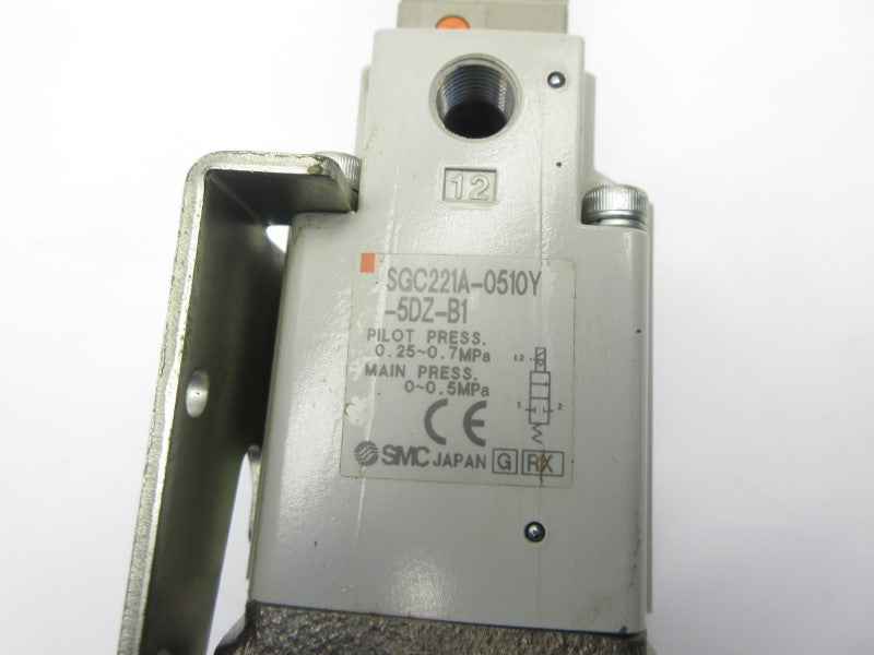 SMC SGC221A-0510Y-5DZ-B1 24VDC NSNP