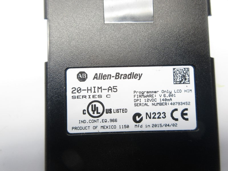 ALLEN BRADLEY 20-HIM-A5 SER. C F/W V6.001 12VDC NSNP