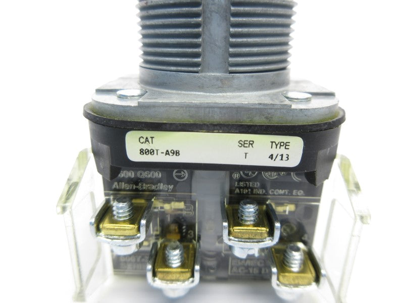 ALLEN BRADLEY 800T-A9B SER. T NSNP