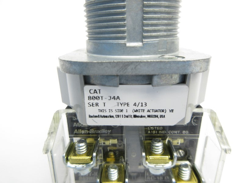 ALLEN BRADLEY 800T-J4A SER. T (AS PICTURED) NSNP