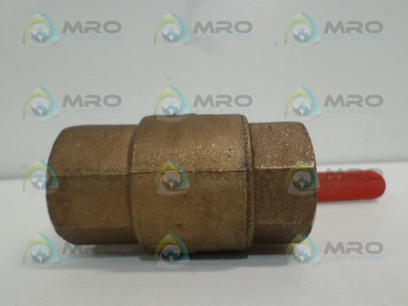 BOSS 965S 500WOG BALL VALVE 1/4" NSNP