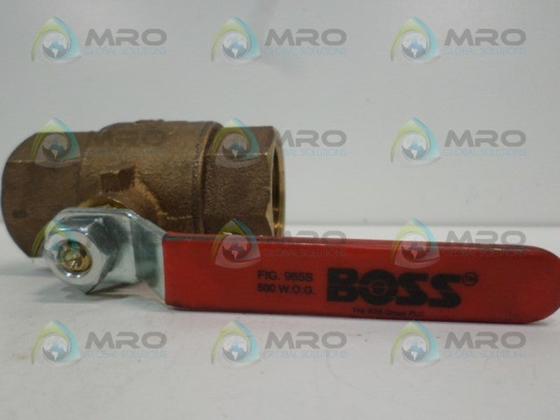 BOSS 965S 500WOG BALL VALVE 1/4" NSNP