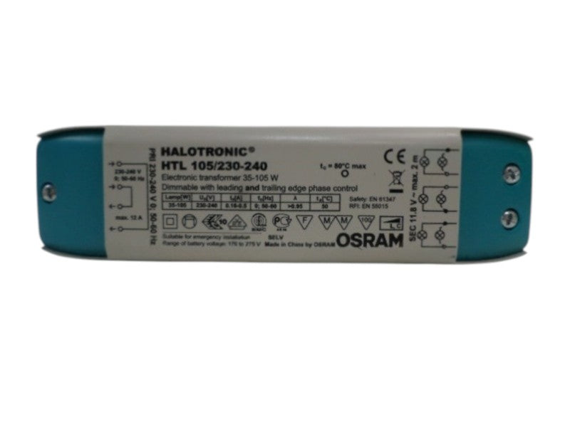 OSRAM HALOTRONIC HTL105/230-240 ELECTRONIC TRANSFORMER NSNP