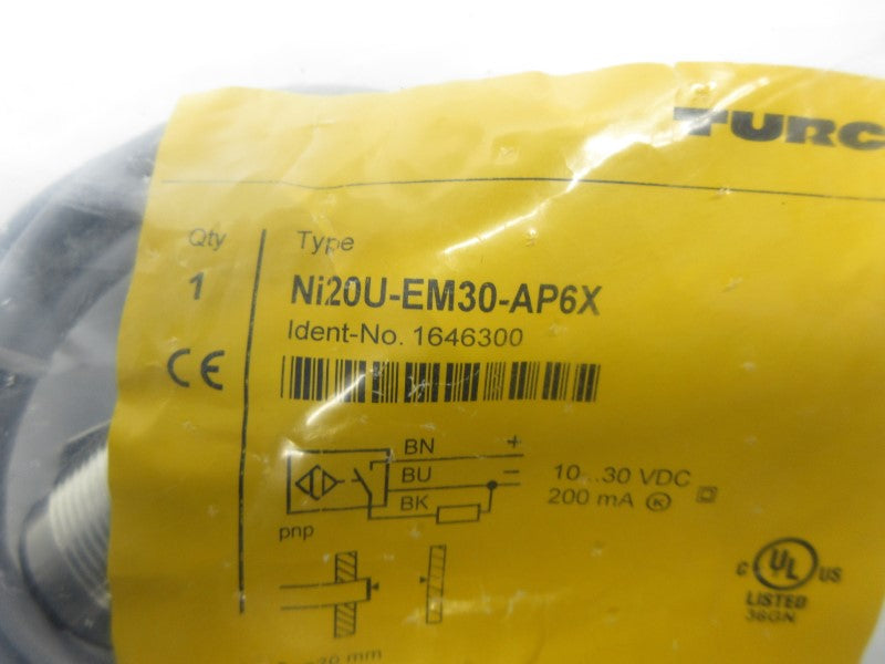 TURCK NI20U-EM30-AP6X 1646300 10-30VDC NSMP