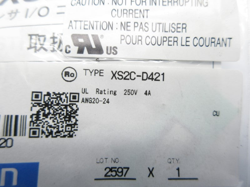 OMRON XS2C-D421 250V 4A NSMP