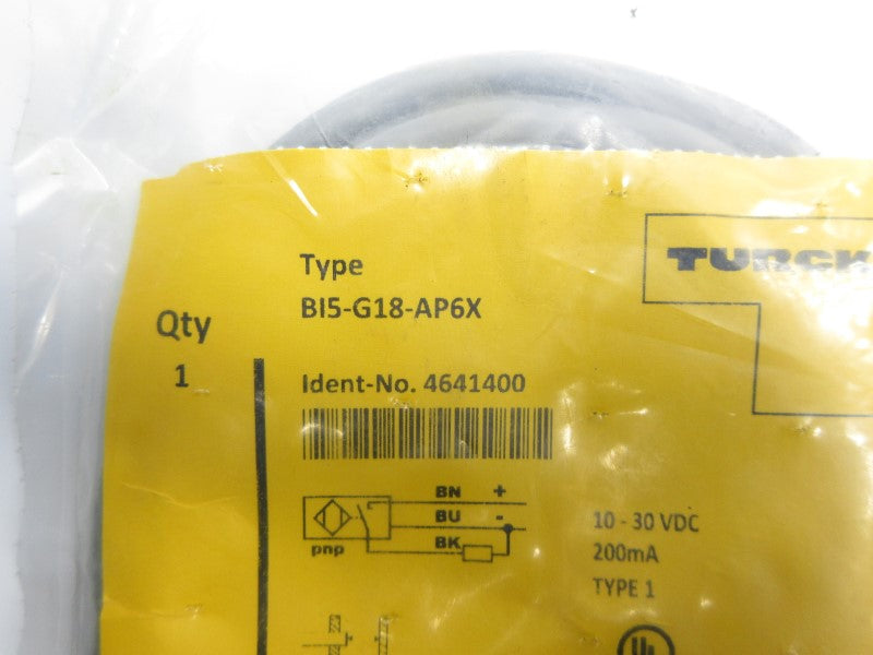 TURCK BI5-G18-AP6X 4641400 10-30VDC NSMP