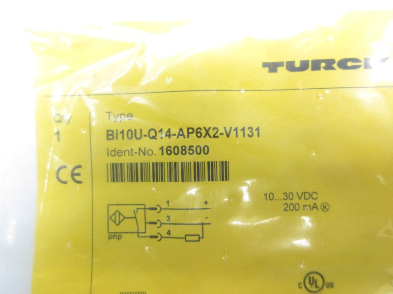 TURCK BI10U-Q14-AP6X2-V1131 1608500 10-30VDC NSMP