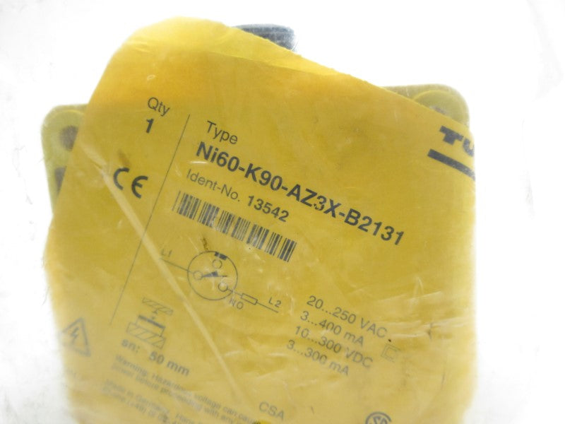 TURCK NI60-K90-AZ3X-B2131 13542 20-250VAC NSMP