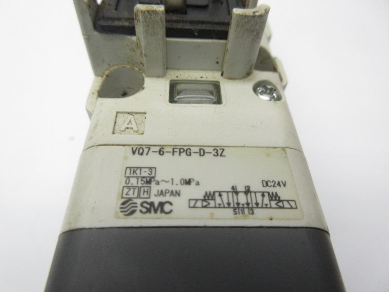 SMC VQ7-6-FPG-D-3Z 24VDC UNMP