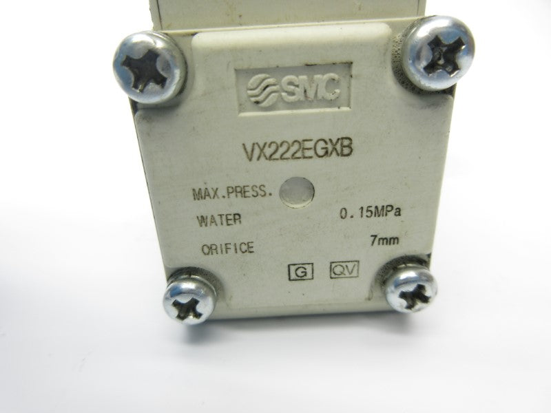SMC VX222EGXB 24VDC UNMP