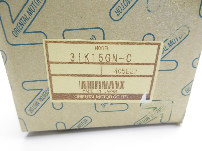 ORIENTAL MOTOR 3IK15GN-C 200V 0.25A NSMP