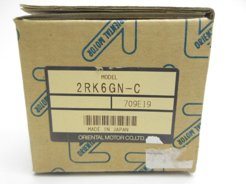 ORIENTAL MOTOR 2RK6GN-C 200V 0.15A NSMP