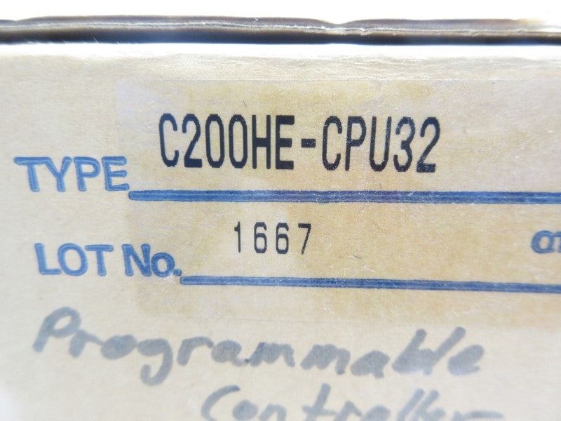 OMRON C200HE-CPU32 NSMP