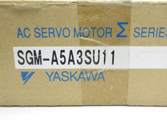 YASKAWA SGM-A5A3SU11 200V 0.6A NSMP