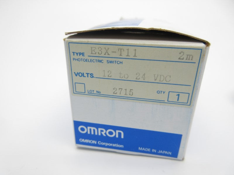 OMRON E3X-T11 12-24VDC 2M NSMP