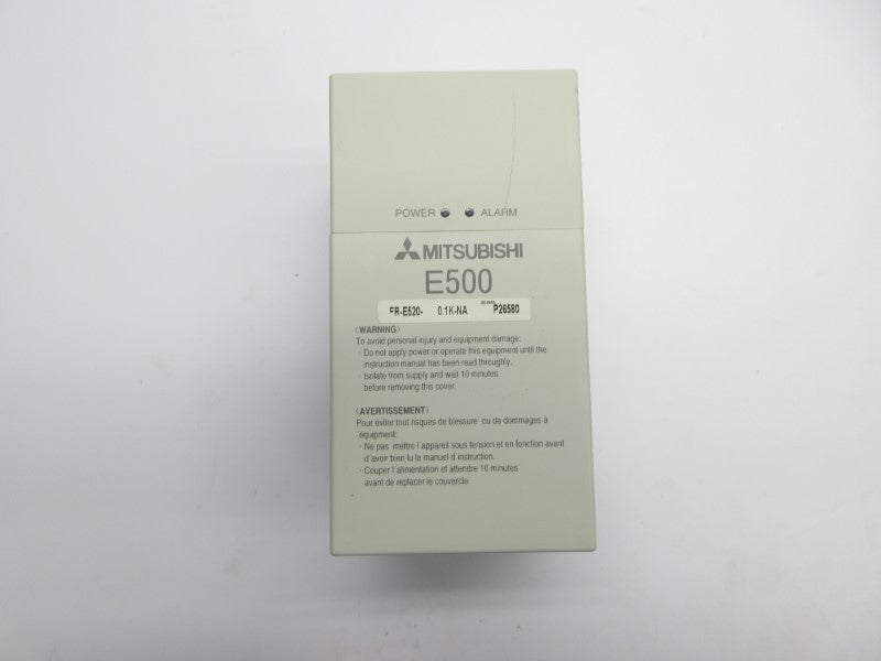 MITSUBISHI FR-E520-0.1K-NA 200-240VAC 1.5A NSMP