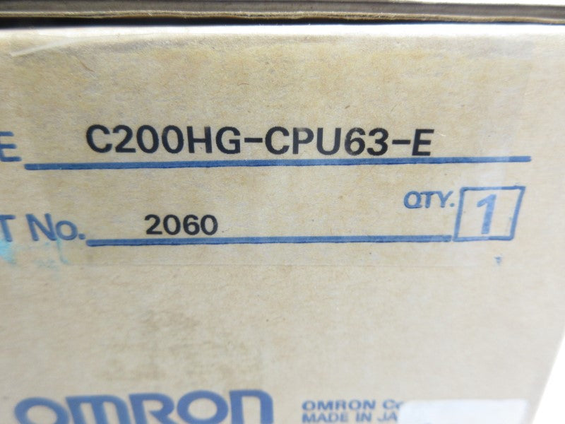 OMRON C200HG-CPU63-E NSMP