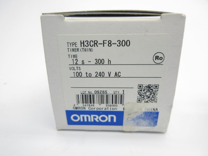 OMRON H3CR-F8-300 100-240VAC 12S-300H NSMP