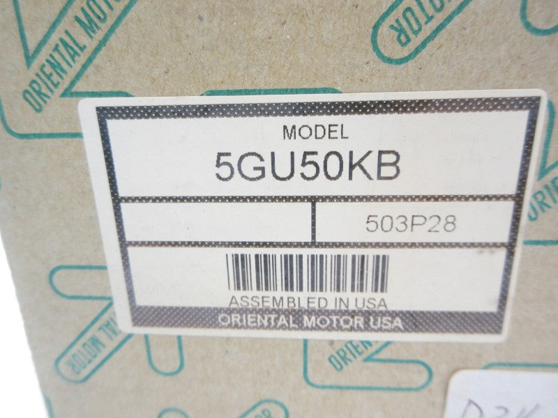 ORIENTAL MOTOR 5GU50KB NSMP