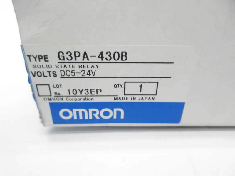 OMRON G3PA-430B 5-24VDC 30A NSMP