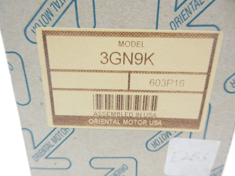 ORIENTAL MOTOR 3GN9K NSMP