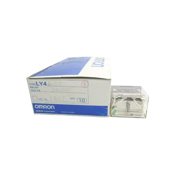 OMRON LY4N-D2 24VDC (PKG OF 10) NSMP