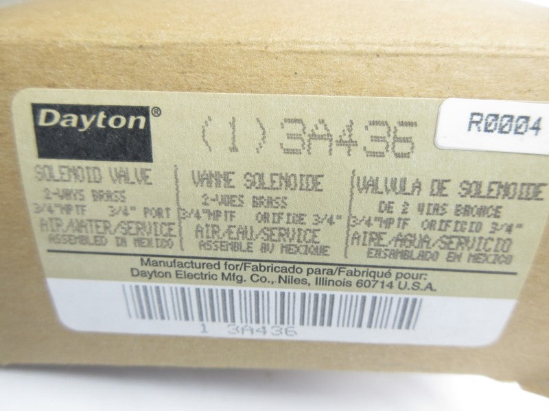 DAYTON 3A436 100PSI NSMP