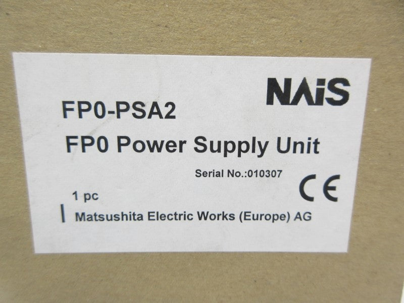 NAIS FP0-PSA2 100-240V 0.4-0.1A NSMP