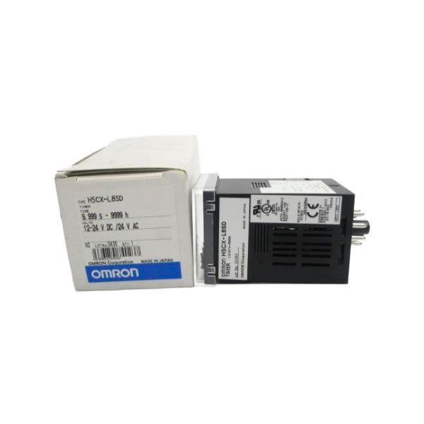 OMRON H5CX-L8SD 12-24VDC/24VAC 9,999S-9999H NSMP