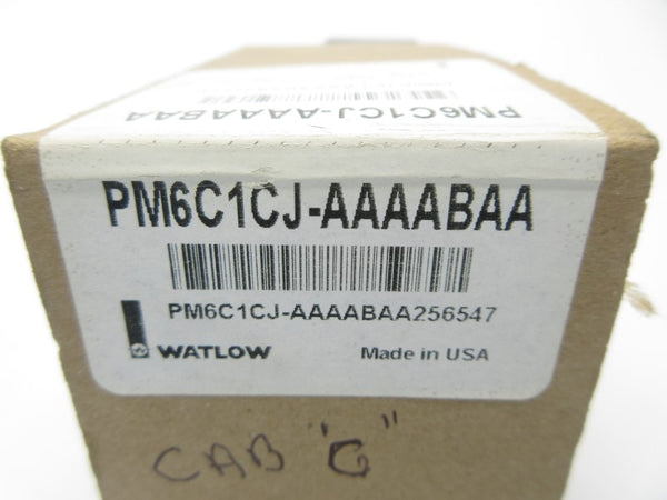 WATLOW PM6C1CJ-AAAABAA 100-240VAC NSMP