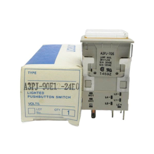 OMRON A3PJ-90E12-24E0 125VAC 0.1A NSMP