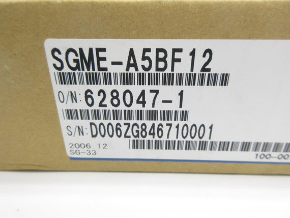 YASKAWA SGME-A5BF12 100V 0.9A NSMP