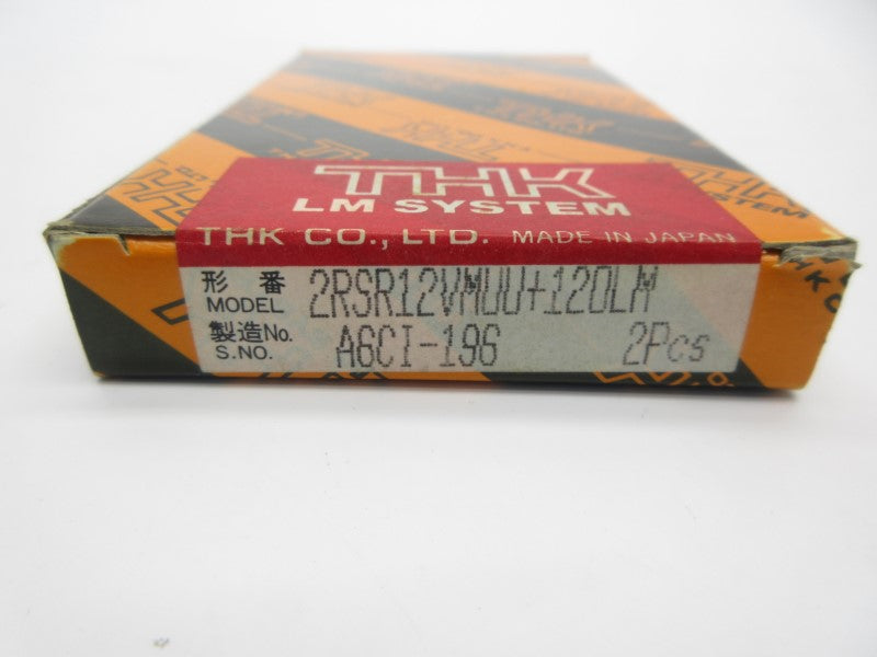 THK 2RSR12VMUU+120LM (PKG OF 2) NSMP