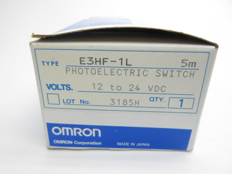 OMRON E3HF-1L 12-24VDC 5M NSMP