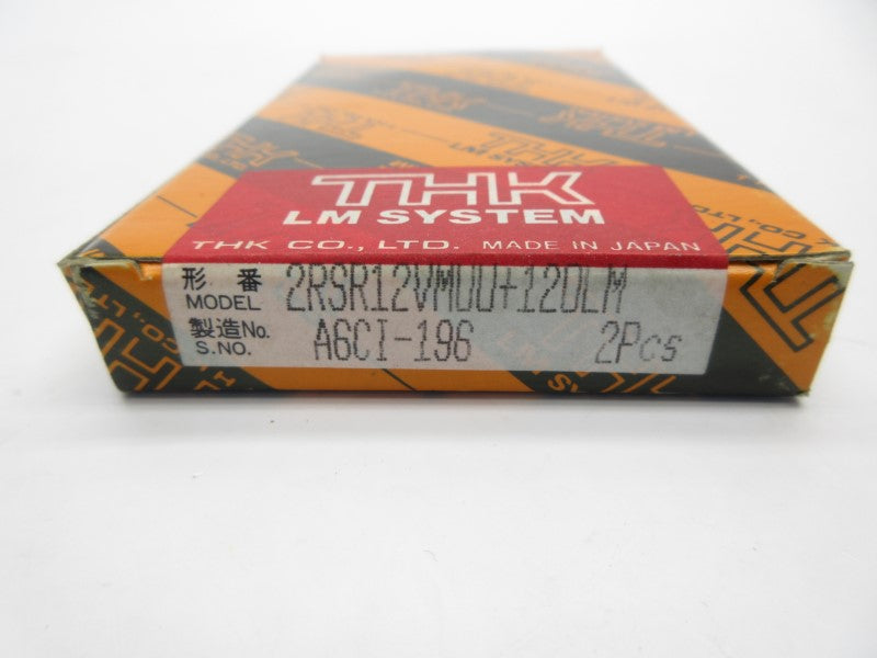 THK 2RSR12VMUU+120LM (PKG OF 2) NSFS
