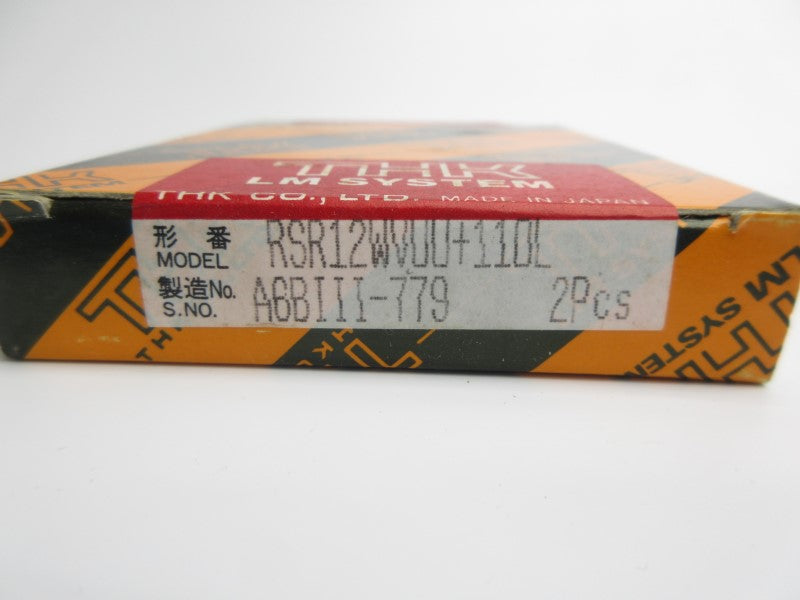 THK RSR12WVUU+110L (PKG OF 2) NSFS