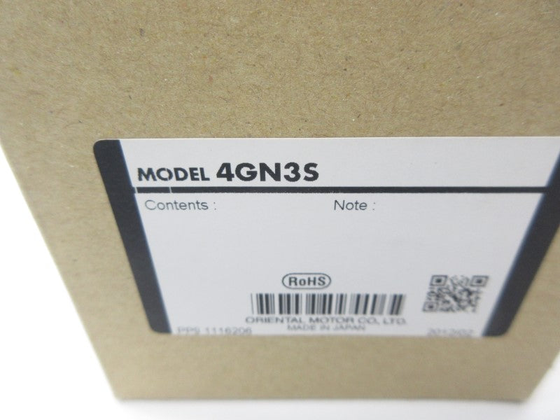 ORIENTAL MOTOR 4GN3S NSMP