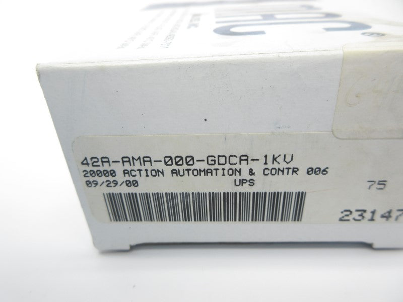MAC 42A-AMA-000-GDCA-1KV 24VDC 20-120PSI NSMP