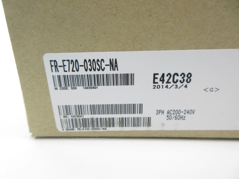 MITSUBISHI ELECTRIC FR-E720-030SC-NA 200-240VAC 3.4A NSMP