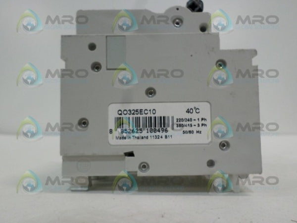 SQUARE D QO325EC10 CIRCUIT BREAKER 25A UNMP