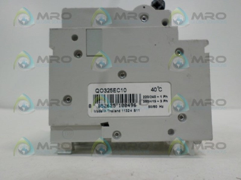 SQUARE D QO325EC10 CIRCUIT BREAKER 25A UNMP