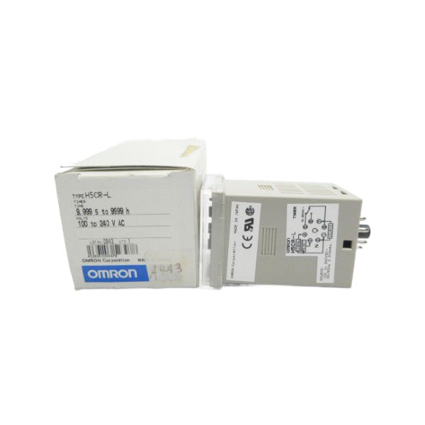 OMRON H5CR-L 100-240VAC 9,9999S-9999H NSMP