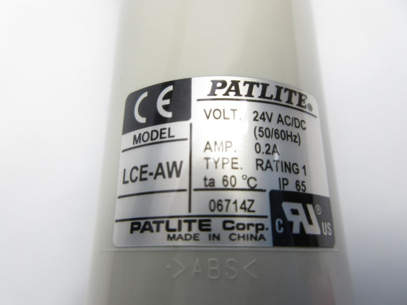 PATLITE LCE-AW 24VAC 0.2A NSNP