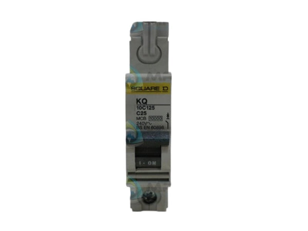 SQUARE D KQ10C125 CIRCUIT BREAKER 25A UNMP
