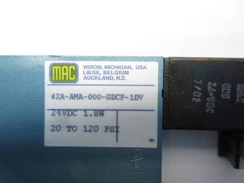 MAC 42A-AMA-000-GDCP-1DV 24VDC 20-120PSI NSNP
