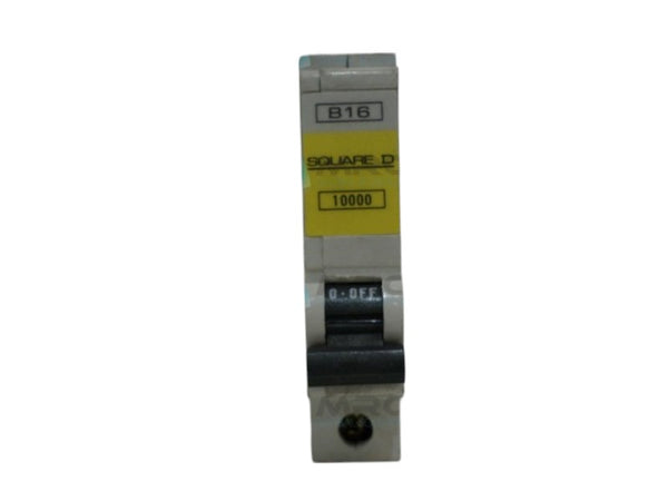 SQUARE D QO116EB10 CIRCUIT BREAKER 16A UNMP