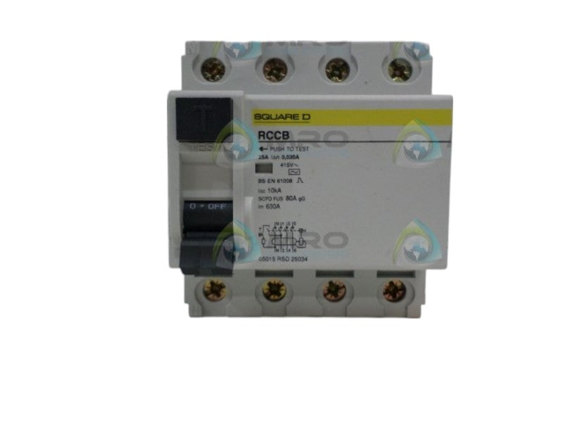 SQUARE D 05015 RSD25034 CIRCUIT BREAKER 25A UNMP