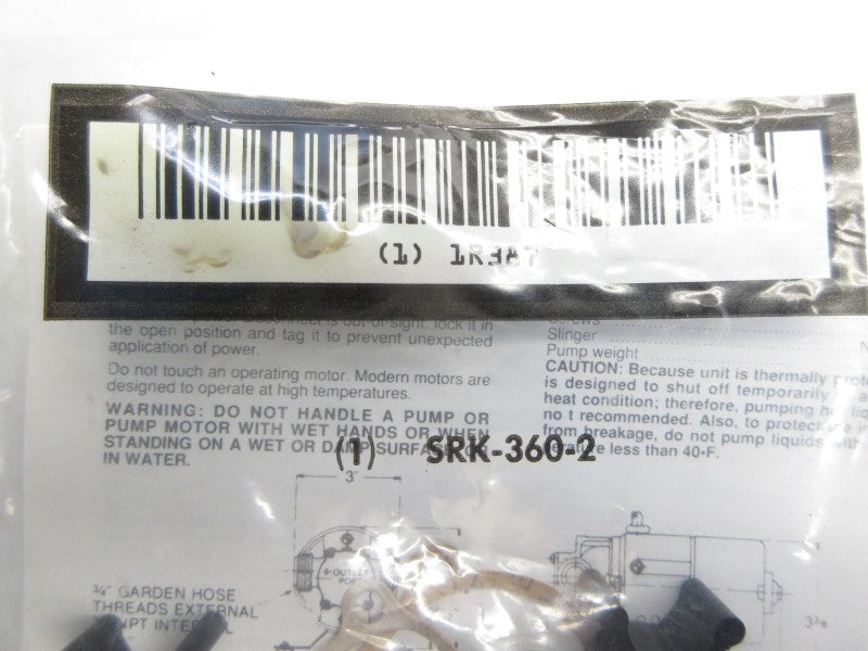 TEEL SRK-360-2 1R387 NSMP