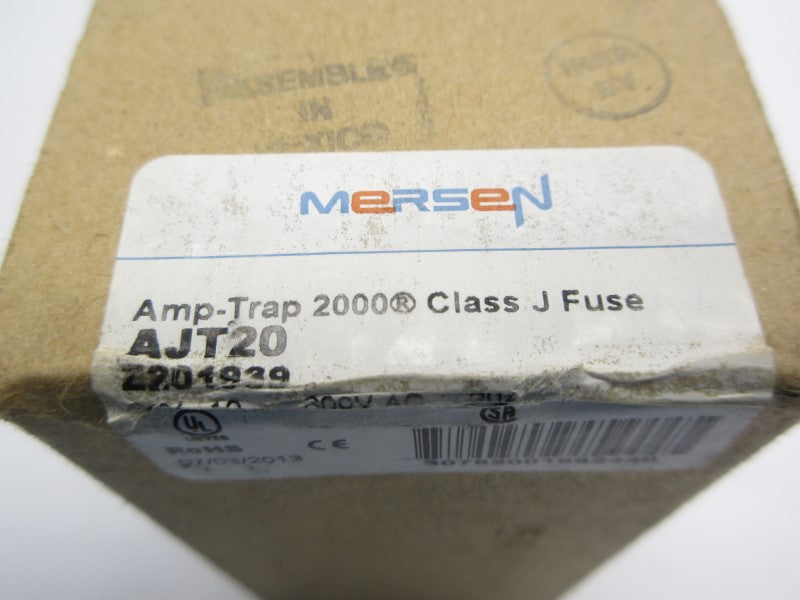 MERSEN AJT20 600VAC 20A (PKG OF 10) NSMP
